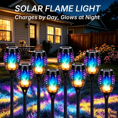 Solar Flame Torch Lights
