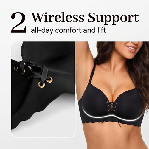 TryEverlyn's Drawstring Push Up Bra