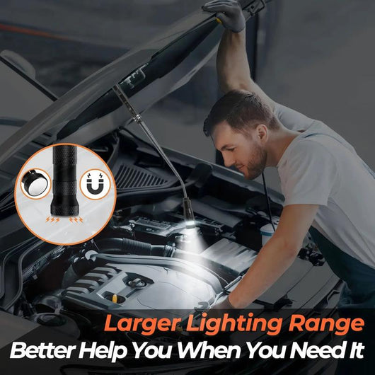 The Magnetic Pick-Up Flashlight