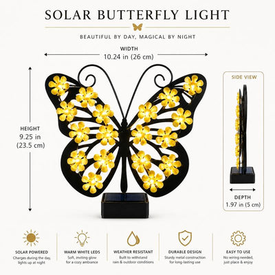 Solar Butterfly Lights