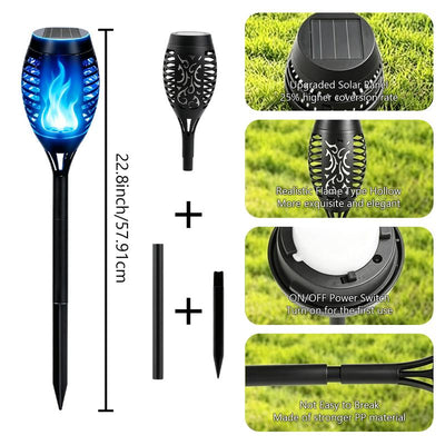 Solar Flame Torch Lights