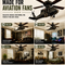 Military Helicopter Ceiling Fan