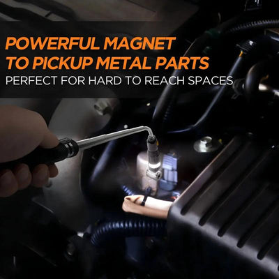 The Magnetic Pick-Up Flashlight