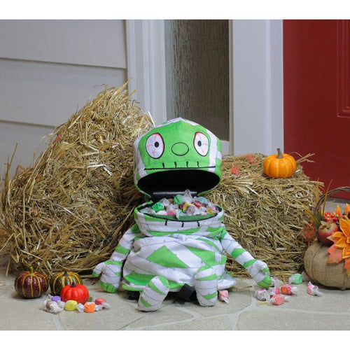 Interactive Mummy Trick-or-Treat Bag
