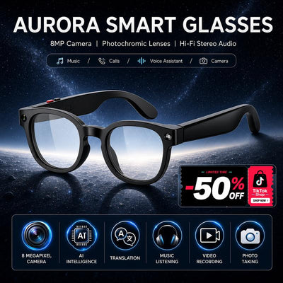 Smart AI Camera Glasses