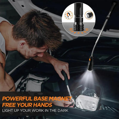 The Magnetic Pick-Up Flashlight
