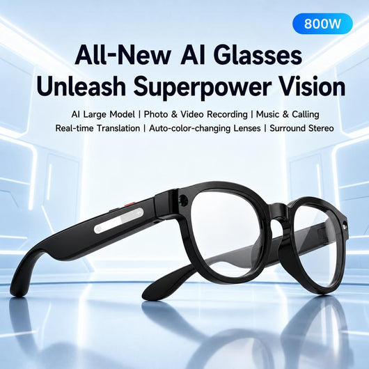 Smart AI Camera Glasses
