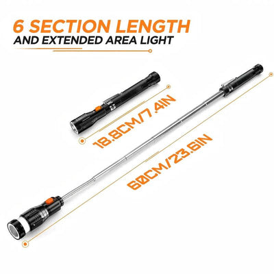 The Magnetic Pick-Up Flashlight
