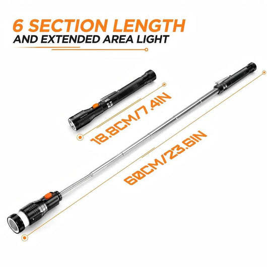 The Magnetic Pick-Up Flashlight